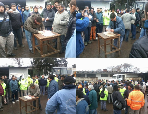 LOS TRES GREMIOS MUNICIPALES UNIDOS EN LA ACCIÓN