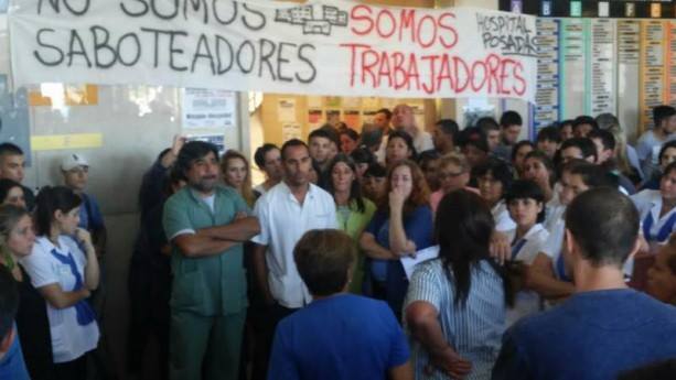 DESPIDOS MASIVOS EN EL HOSPITAL POSADAS