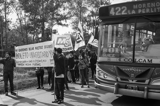 RECLAMO POR EL BOLETO EDUCATIVO GRATUITO