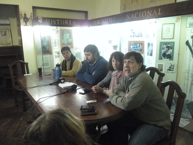 EN LA HISTÓRICA CASA DEL PARTIDO JUSTICIALISTA