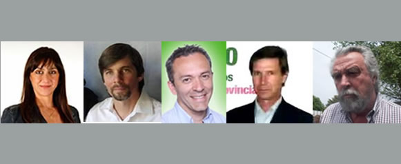 ELECCIONES 2011 - DECLARACIONES DE LOS CANDIDATOS A INTENDENTE DE MORENO AL VOTAR