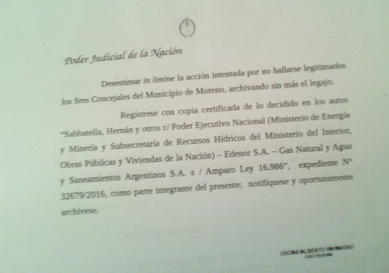 LO CONFIRMÓ EL CONCEJAL JOSÉ BARREIRO